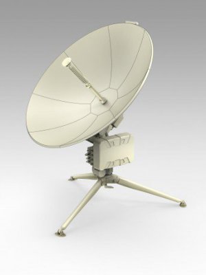 1米自(zì)動便攜式衛星通(tōng)信天線